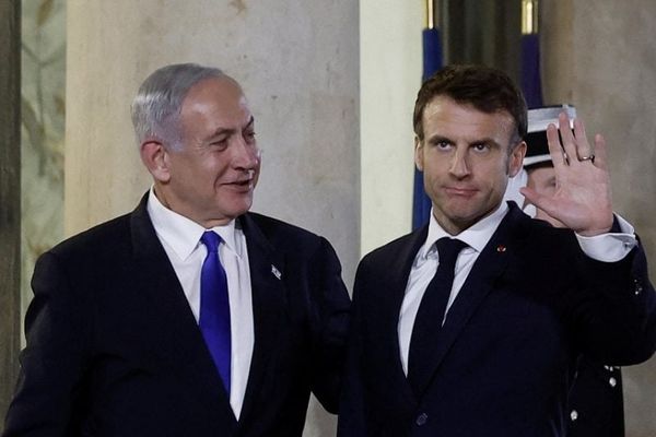 France's Macron Says Iran Comments Praising Hamas Attack Unacceptable