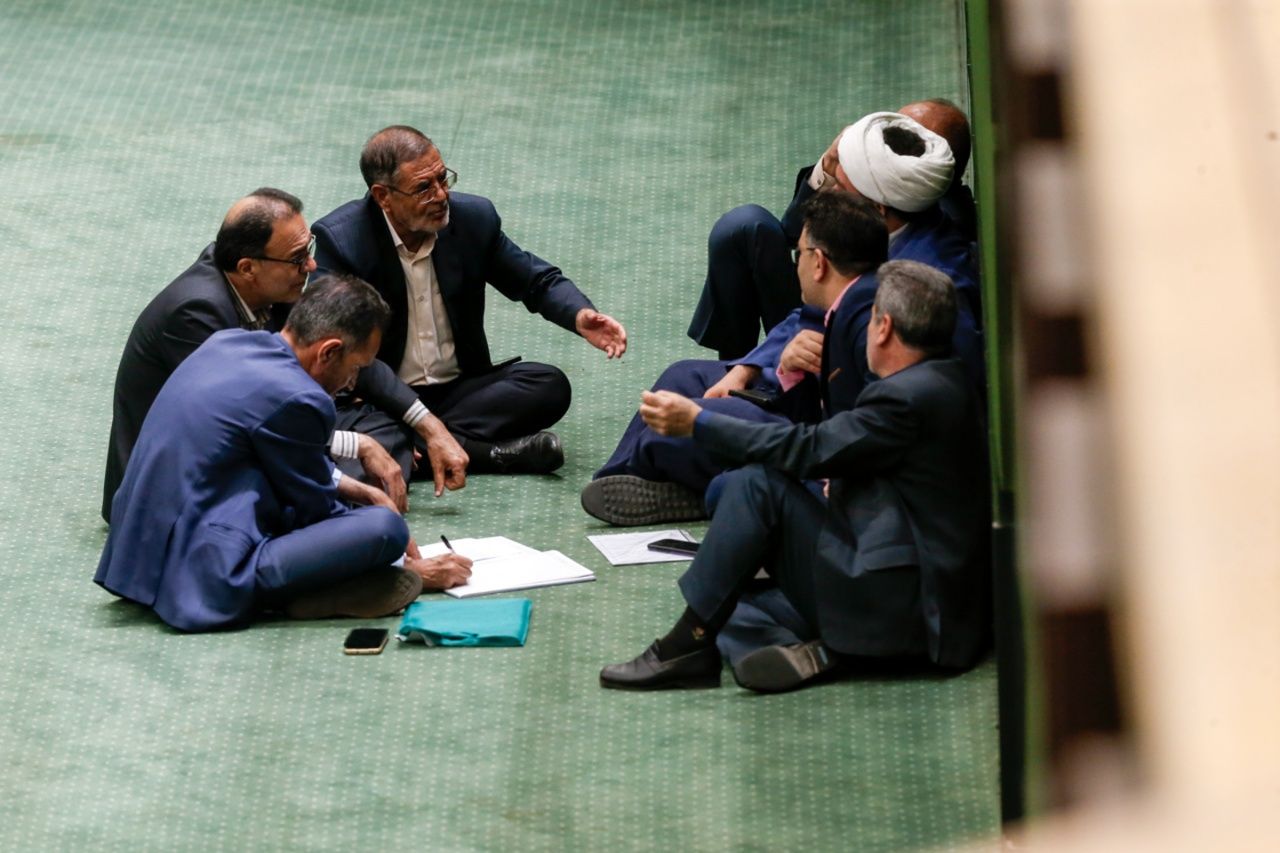 A session of the Iranian parliament in November 2025
