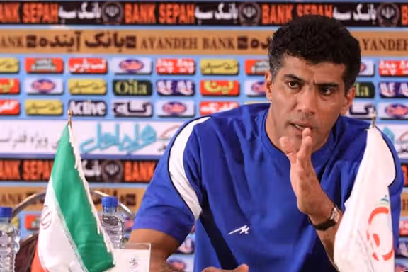 Former Iran national volleyball coach Iraj Mozaffari