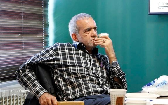 Member of parliament representing Tabriz, Massoud Pezeshkian. FILE