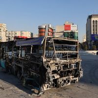 Iran's state media projects calm as crackdown, blackout persist