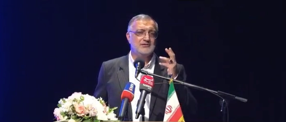 عمدة طهران: أميركا صغيرة في نظر خامنئي.. وكل من يفز برئاستها صغير