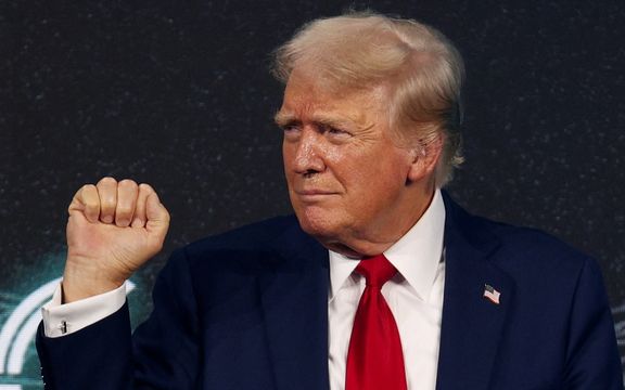 دونالد ترامپ: به سخنرانی در فضای باز ادامه خواهم داد