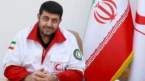 The head of Iran’s Red Crescent, Pir-Hossein Kolivand