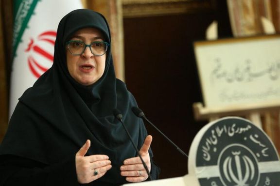 The spokesperson for the Iranian government Fatemeh Mohajerani