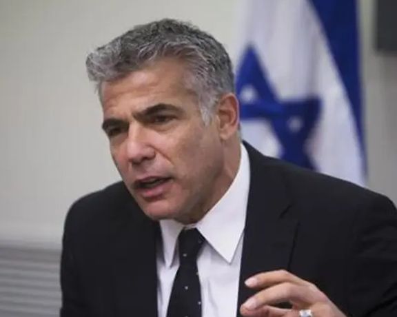 Israeli Foreign Minister Yair Lapid