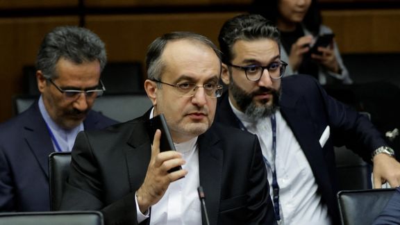 Iranian Charge d'Affaires to UN in Vienna Mohammad Reza Ghaebi