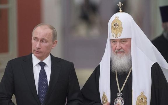 رهبر کلیسای ارتدوکس روسیه مخالفان مسکو در کییف را «نیروهای شیطانی» خواند