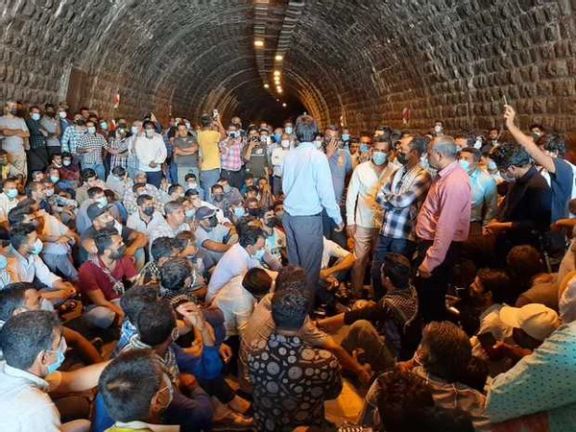 اعتصاب کارگران معدن آسمینون در استان کرمان روز چهارشنبه برای سومین روز متوالی ادامه یافت