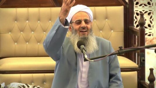 مولوی عبدالحمید درباره سخنان فرمانده بسیج درباره «بحران فرزندآوری»: عقل هم چیز خوبی است