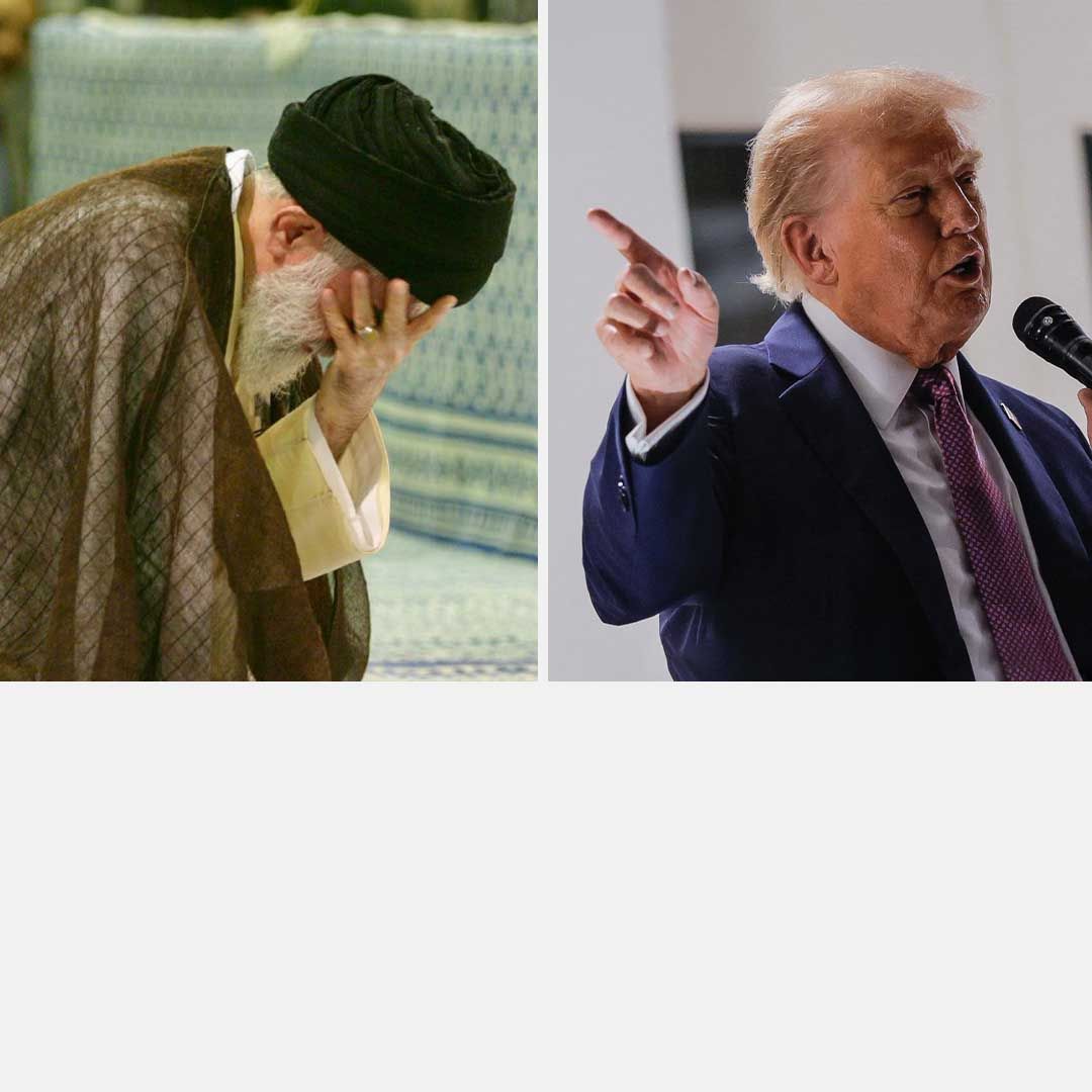 جنگ لفظی خامنه‌ای و ترامپ