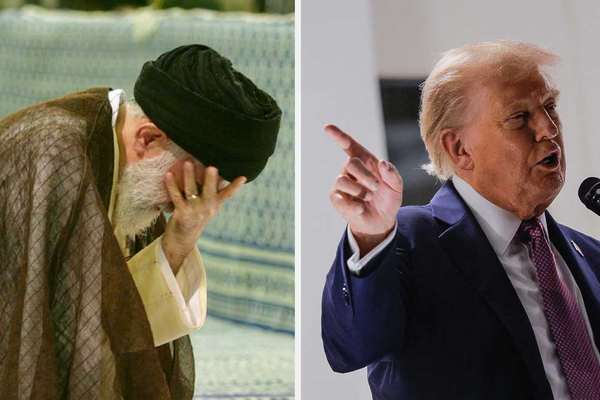 جنگ لفظی خامنهای و ترامپ