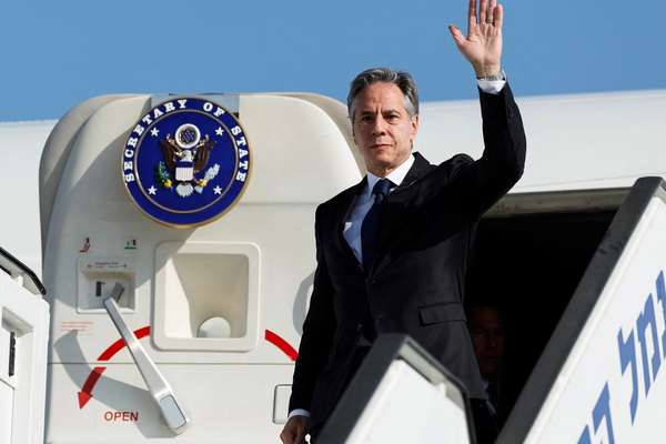 Blinken Arrives In Israel For Talks As Gaza Offensive Continues