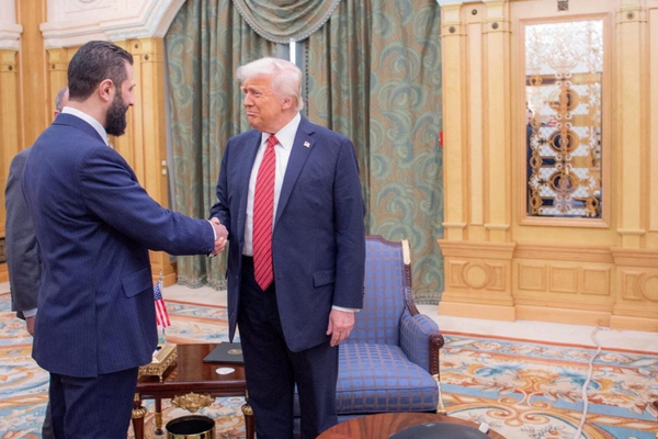 الشرع برای دیدار با ترامپ وارد واشینگتن شد