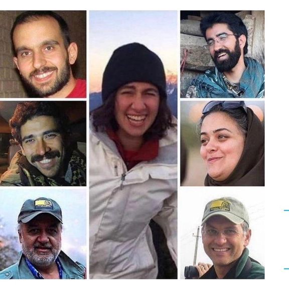 A number of Iranian environmentalists who are jailed in Iran by the Islamic Republic