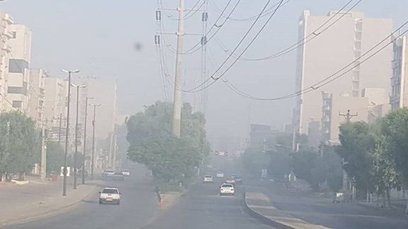 بهدلیل آلودگی هوا، فعالیت مدارس و ادارات ۶ شهرستان در خوزستان محدود شد