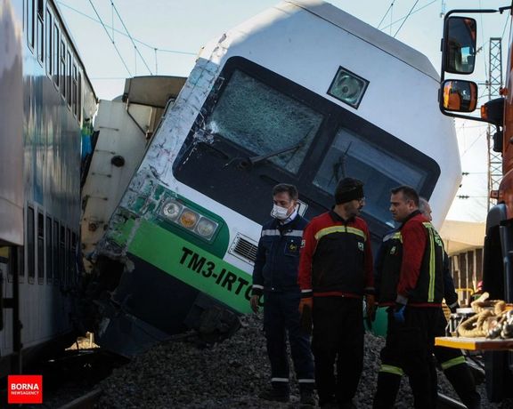 شرکت بهرهبرداری متروی تهران علت برخورد دو قطار در ایستگاه چیتگر را خطای انسانی اعلام کرد