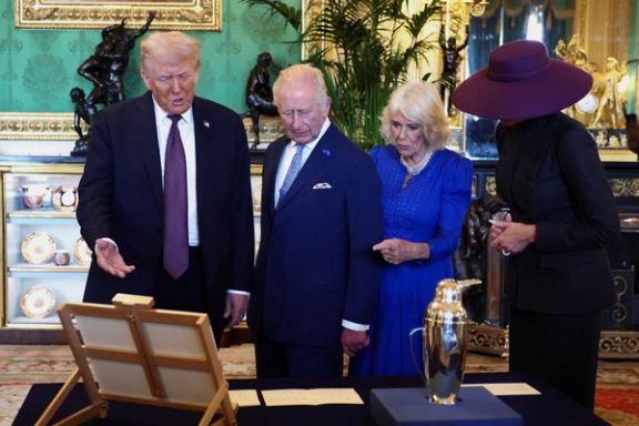 ترامپ و ملانیا در قلعه وینزور با شاه چارلز و خانواده سلطنتی دیدار کردند