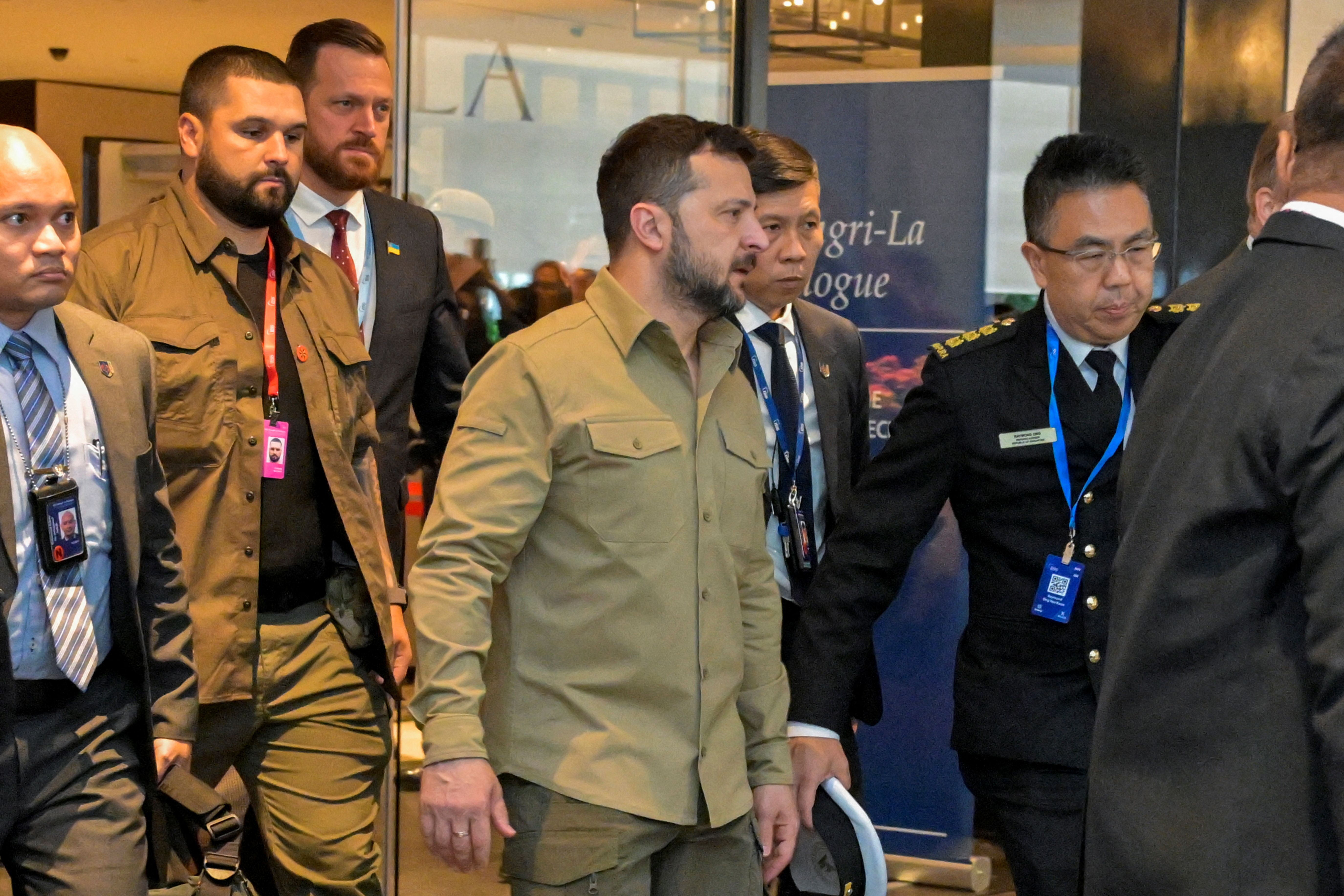 حضور رییس جمهوری اوکراین در بزرگترین کنفرانس امنیتی آسیا 