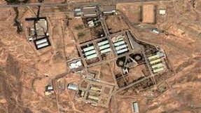 A satellite photo Iran’s Parchin military complex