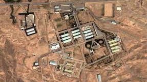 A satellite photo Iran’s Parchin military complex