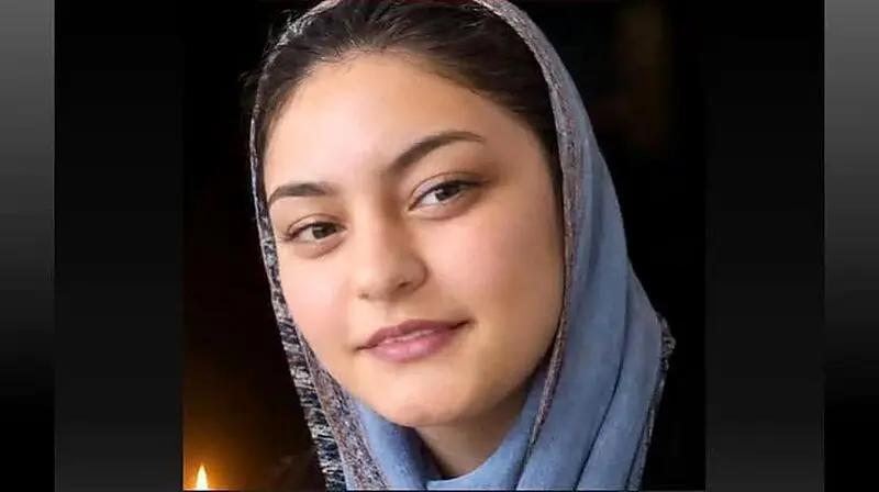 Yeganeh Hosseinzai, a 16-year-old victim of child marriage, who was killed in Bakharz, northeastern Iran.