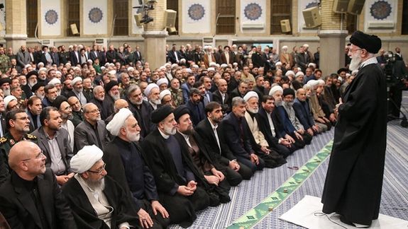 High-ranking Iranian officials visiting Supreme Leader Ali Khamenei