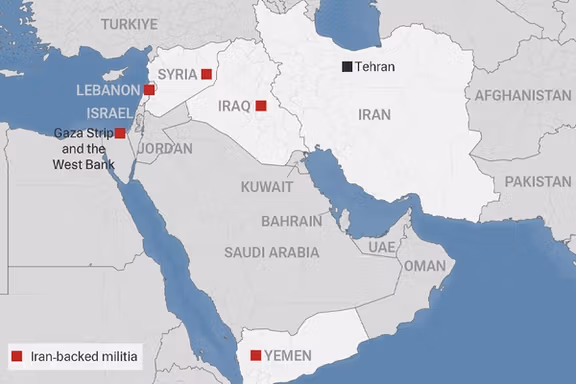 Iran-backed militia across the Middle East (file)