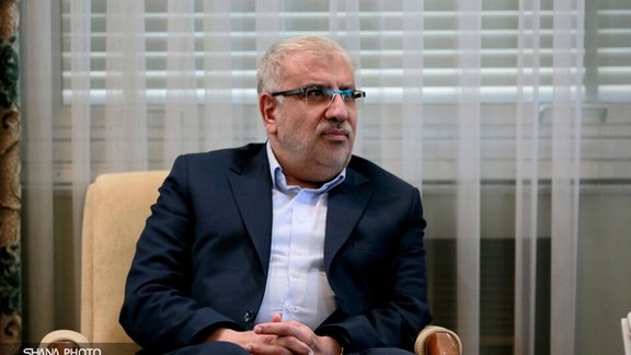 Iranian oil minister Javad Owji in Baku. June 2, 2022