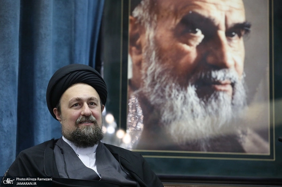 Hassan Khomeini, grandson of the founder of the Islamic Republic Ruhollah Khomeini (Undated)