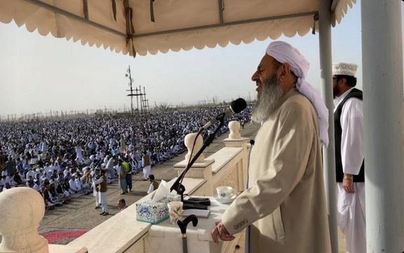 با وجود اعلام سهشنبه به عنوان عیدفطر؛ نماز عید در زاهدان برگزار شد