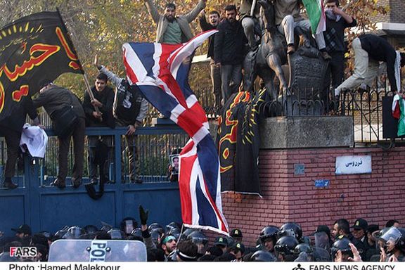 Attack on British embassy in December 2011