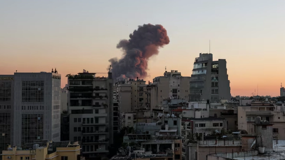 اسرائیل دهها موشک انبار شده حزبالله زیر ساختمانها در بیروت را نابود کرد