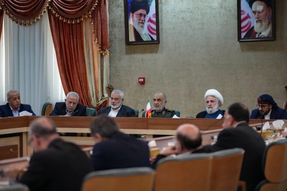 IRGC Chief Commander Hossein Salami and Quds Force Chief Esmaeil Qa’ani met the leaders and representatives of Iran’s proxy groups.