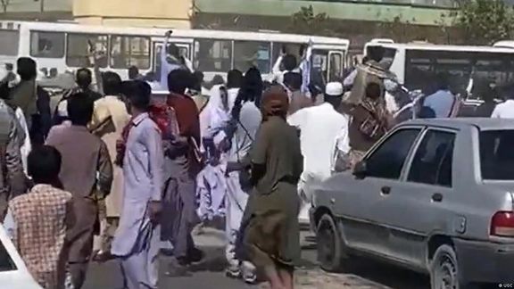 Protests in Iran's Zahedan on September 30, 2022