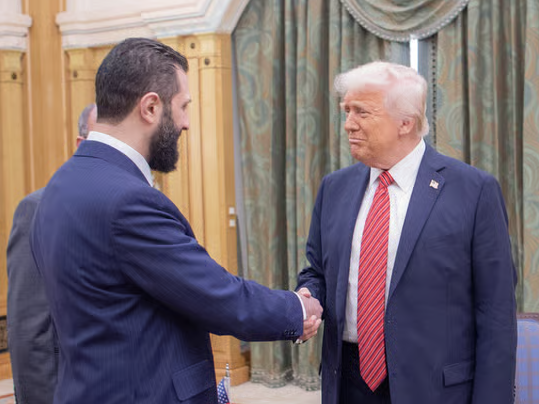 دونالد ترامپ و احمد الشرع