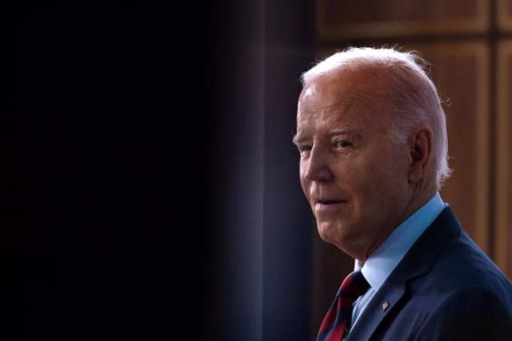 US President Joe Biden delivers remarks on his initiative on climate change, November 14, 2023.