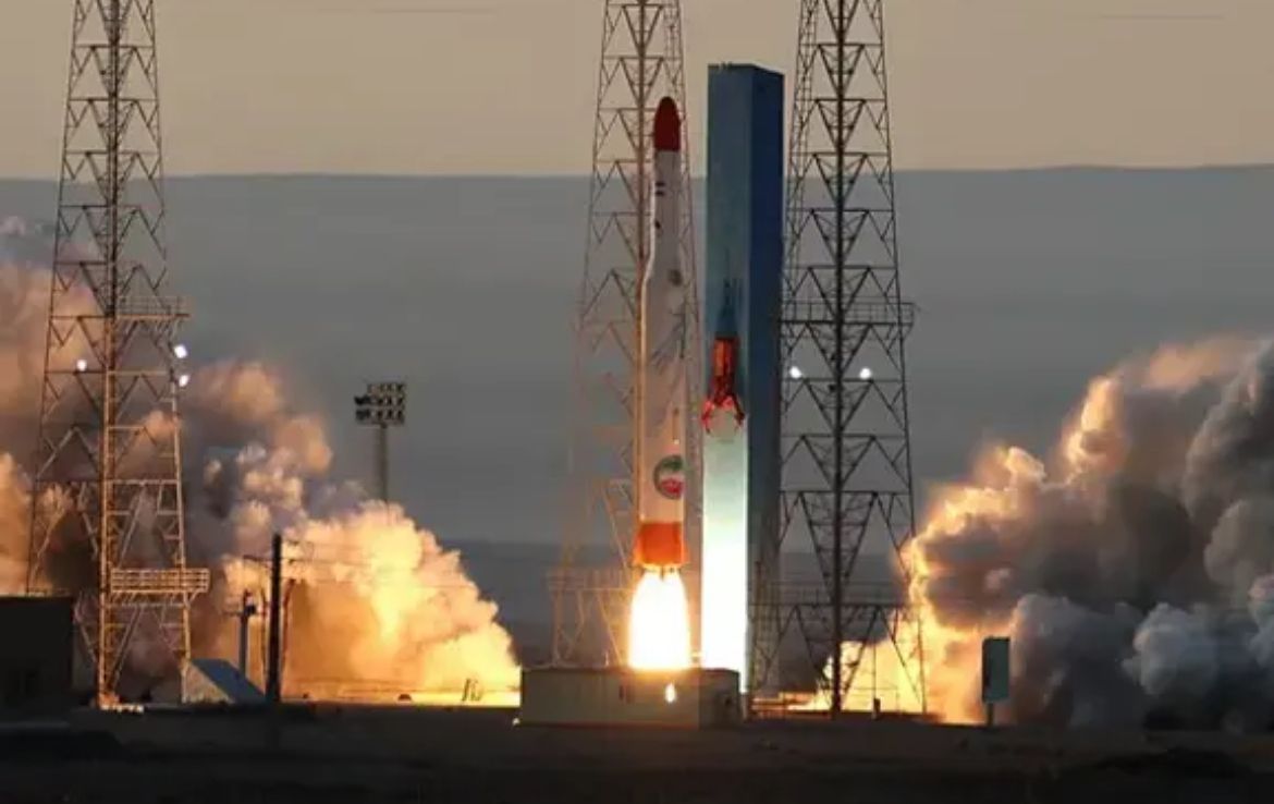 "Soraya satellite" was launched into a 750-kilometer orbit with the "Qaem 100" satellite launcher on January 20, 2024.
