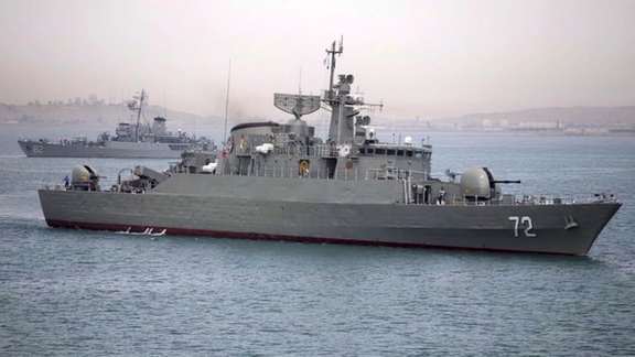 File photo of Iranian Navy's Alborz destroyer