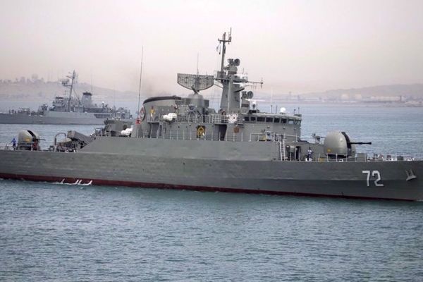 Iranian Warship Alborz Enters Tumultuous Red Sea