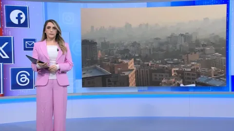 رسانههای اجتماعی: آلودگی شدید هوا در ایران و تهدید جان شهروندان