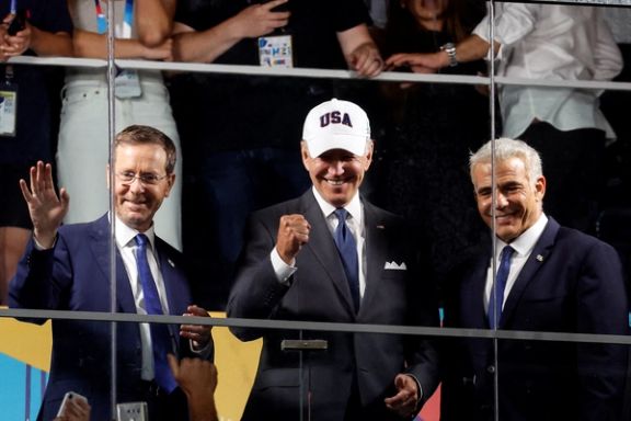 President Joe biden during his visit to Israel on July 14, 2022