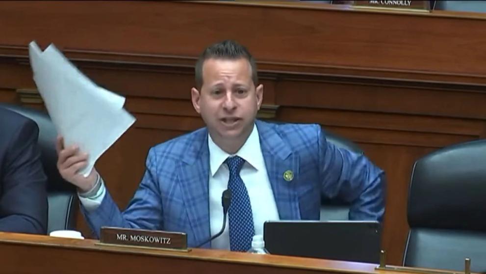 Representative Jared Moskowitz (D-FL)