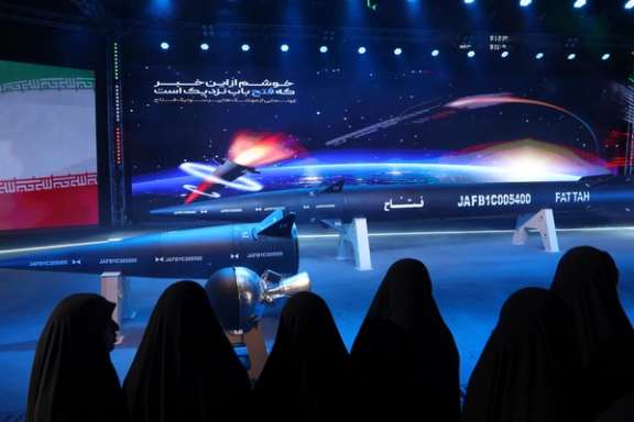 The ceremony to unveil Iran’s Fattah missile