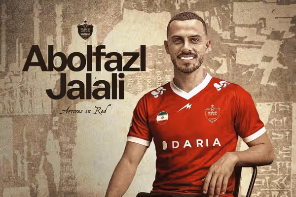 با عقد قراردادی دو ساله؛ ابوالفضل جلالی، مدافع پیشین استقلال به پرسپولیس پیوست