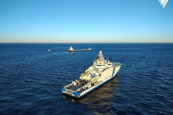 فنلاند یک کشتی را به ظن خرابکاری در یک کابل مخابراتی توقیف کرد