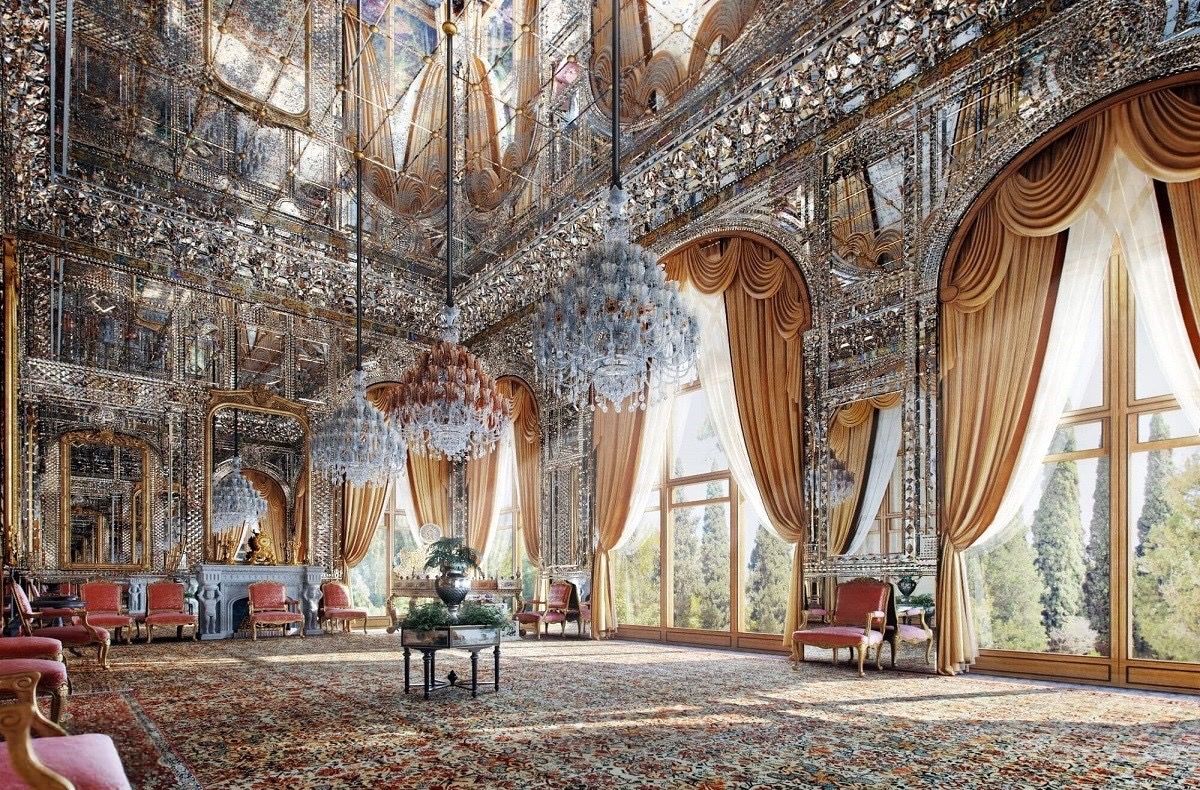 The Mirror Hall in Iran's historic Golestan Palace