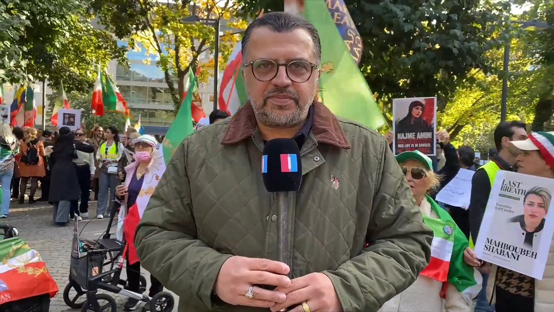 تجمع اعتراضی ایرانیان در استکهلم برای دهمین ماه متوالی