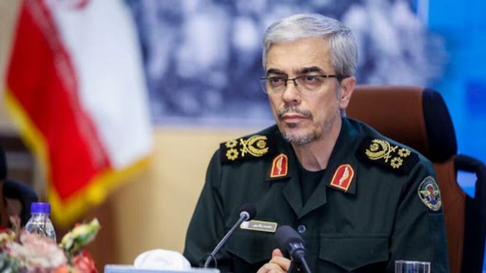 Mohammad Baqeri, the chairman of the chiefs of staff of the Iranian armed forces