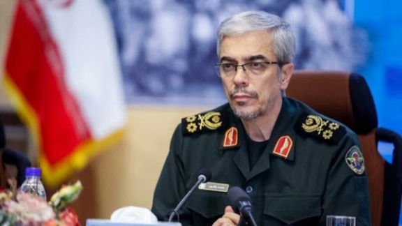 The Iranian Chief of Staff of the Armed Forces, Major General Mohammad Bagheri